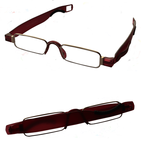 Lunettes de lecture pliables Rouge - CLASSIC – Image 2