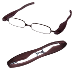 lunettes e lecture violet